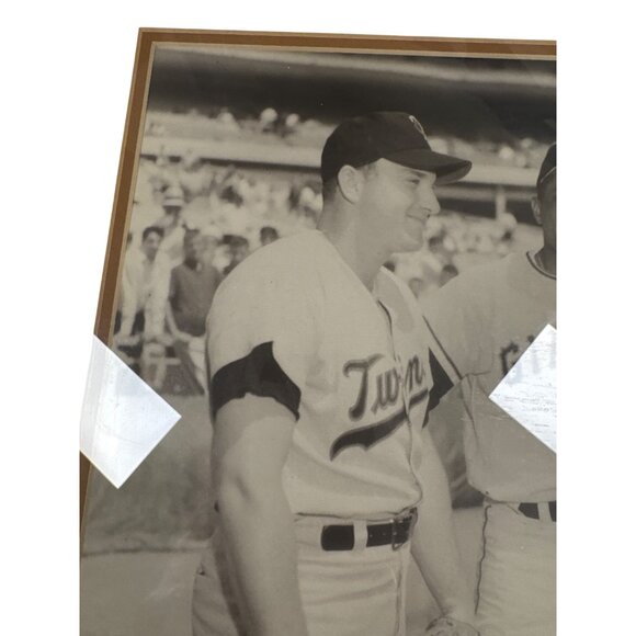 Harmon Killebrew Willie Mays Mickey Mantle Framed MLB Legends Phote SKU 7134 - Picture 2 of 7